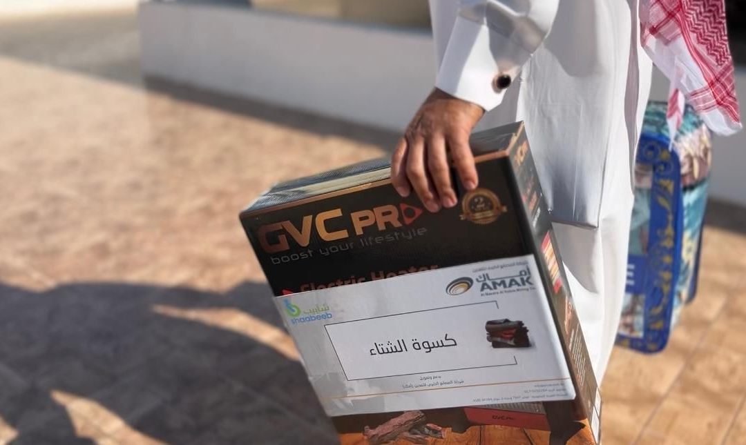 شآبيب رحمة توزع الكسوة الشتوية لمستفيديها